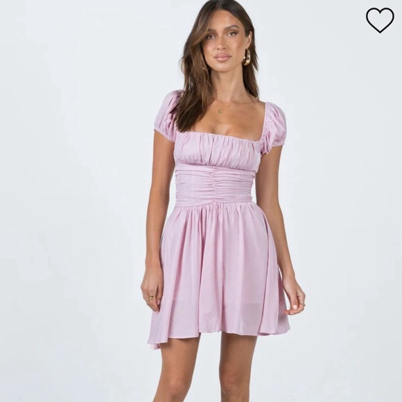 princess polly size 2 light pink dress - Picture 2 of 4